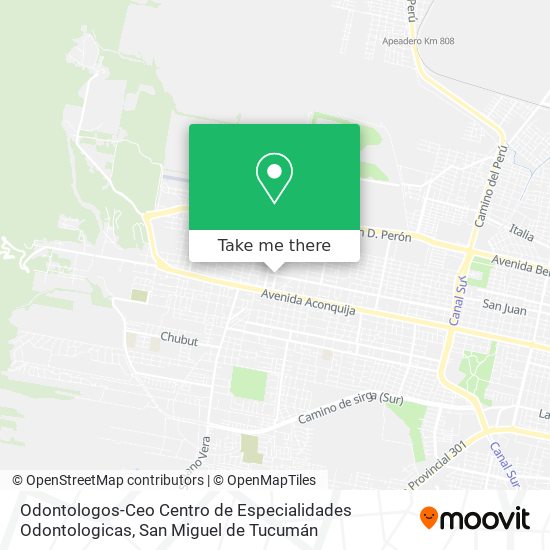 Odontologos-Ceo Centro de Especialidades Odontologicas map