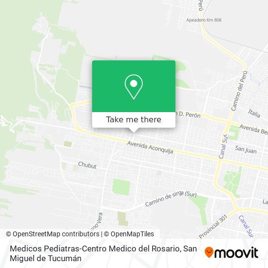 Medicos Pediatras-Centro Medico del Rosario map