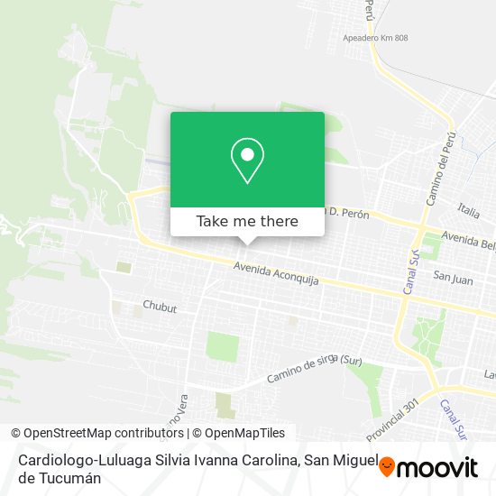 Cardiologo-Luluaga Silvia Ivanna Carolina map