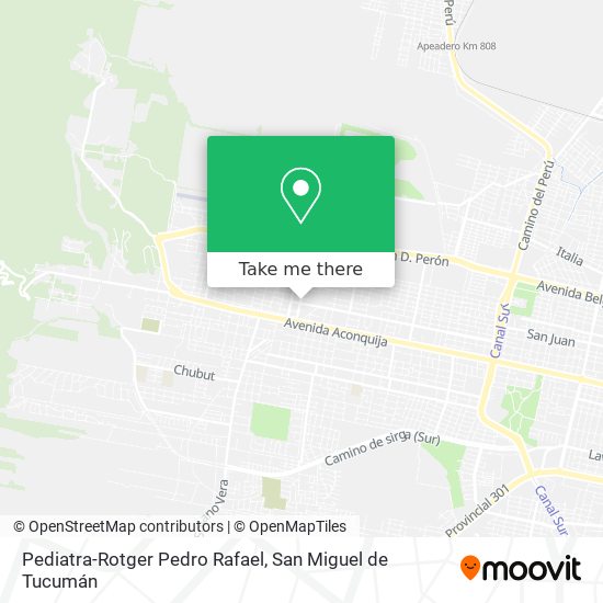 Mapa de Pediatra-Rotger Pedro Rafael