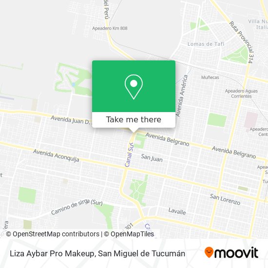 Mapa de Liza Aybar Pro Makeup