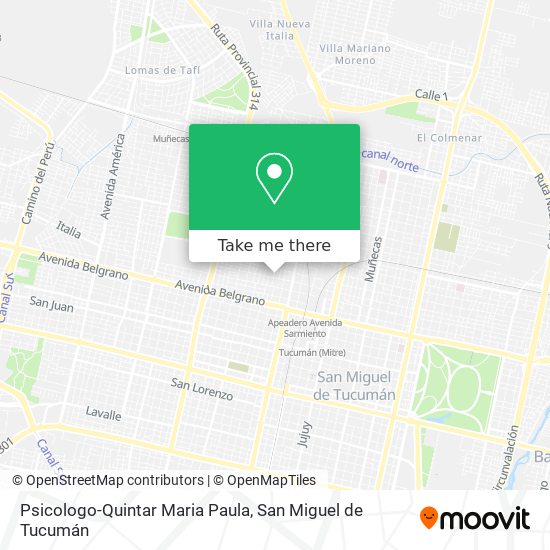 Psicologo-Quintar Maria Paula map