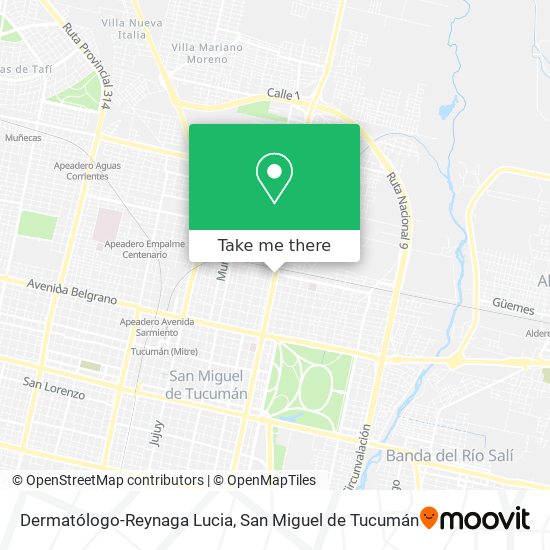 Dermatólogo-Reynaga Lucia map