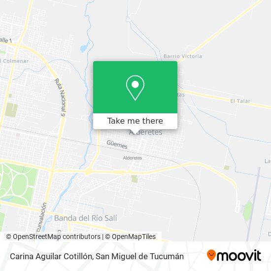 Carina Aguilar Cotillón map