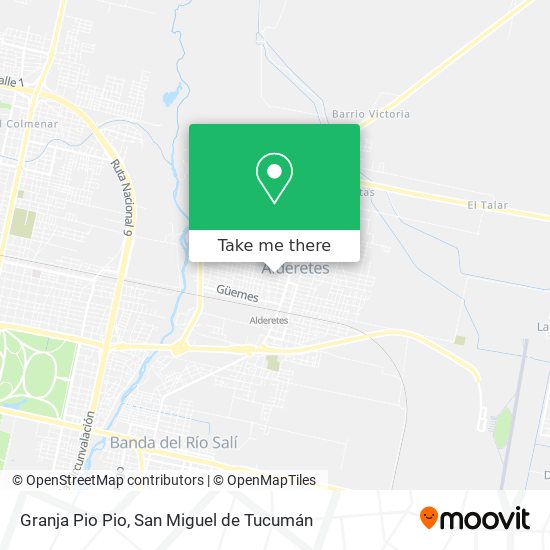 Granja Pio Pio map