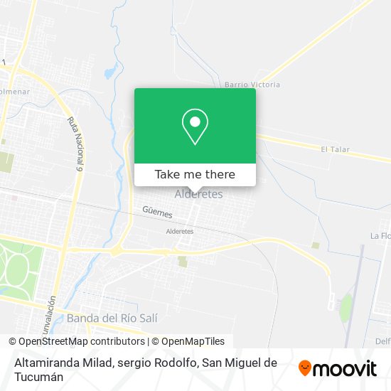 Altamiranda Milad, sergio Rodolfo map