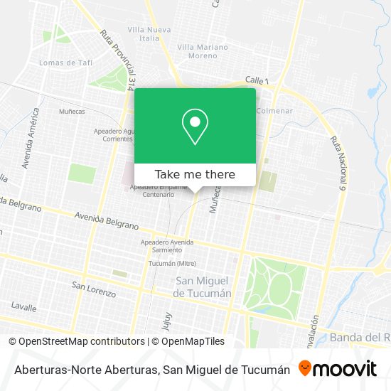 Mapa de Aberturas-Norte Aberturas