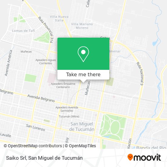 Mapa de Saiko Srl
