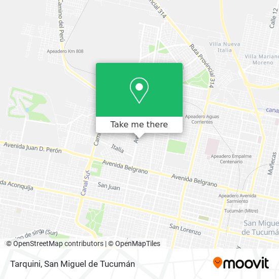 Tarquini map