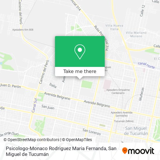 Psicologo-Monaco Rodriguez Maria Fernanda map