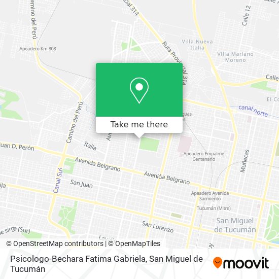 Mapa de Psicologo-Bechara Fatima Gabriela