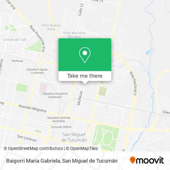 Mapa de Baigorri Maria Gabriela