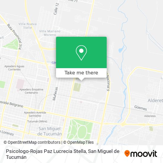 Psicologo-Rojas Paz Lucrecia Stella map