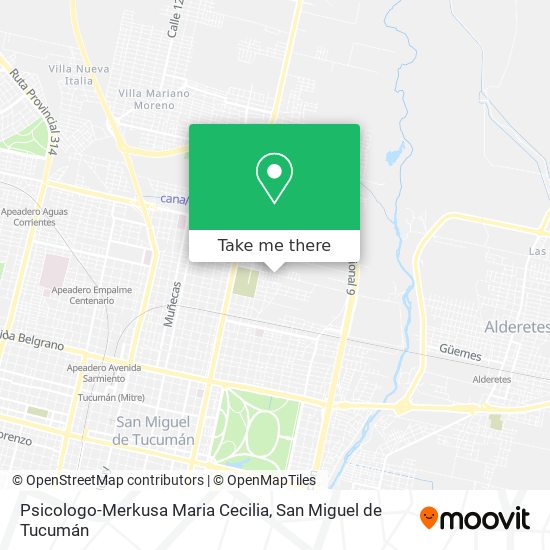Psicologo-Merkusa Maria Cecilia map