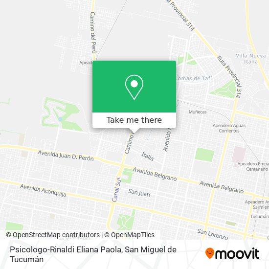 Mapa de Psicologo-Rinaldi Eliana Paola