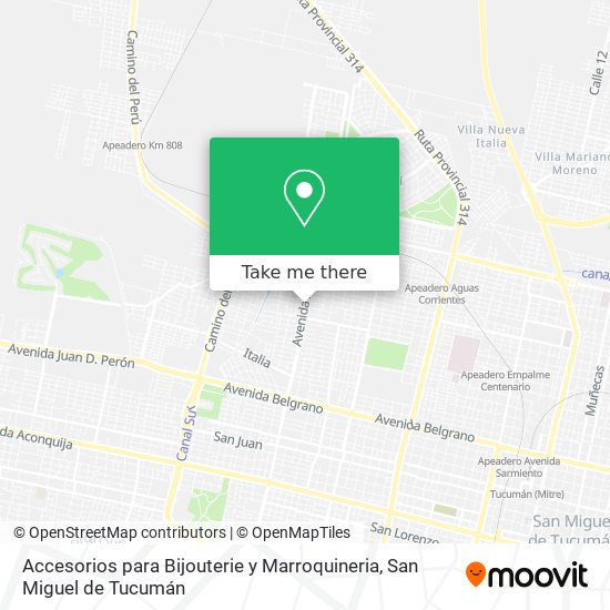 Accesorios para Bijouterie y Marroquineria map