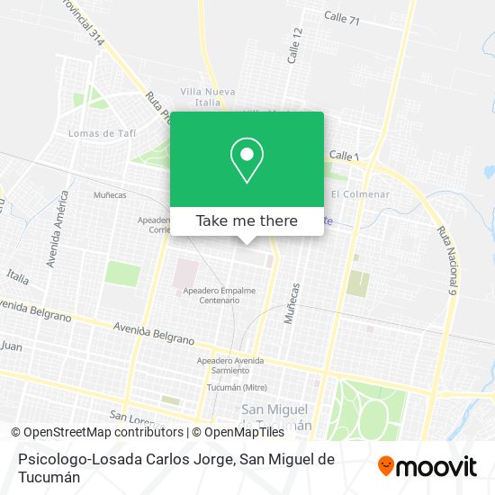 Psicologo-Losada Carlos Jorge map
