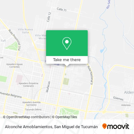 Alconche Amoblamientos map