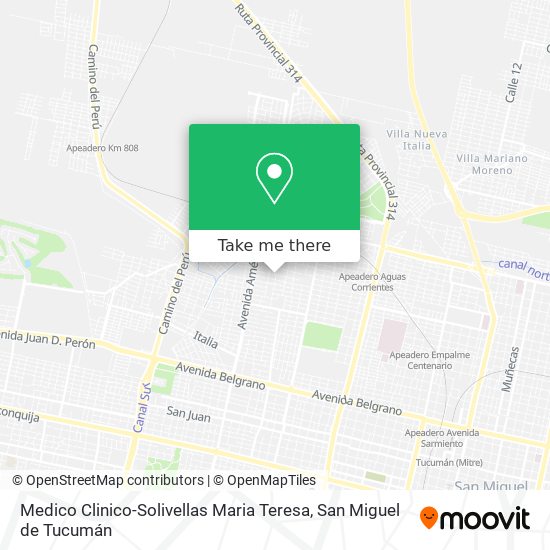 Medico Clinico-Solivellas Maria Teresa map