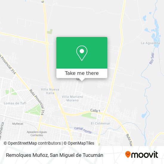 Mapa de Remolques Muñoz