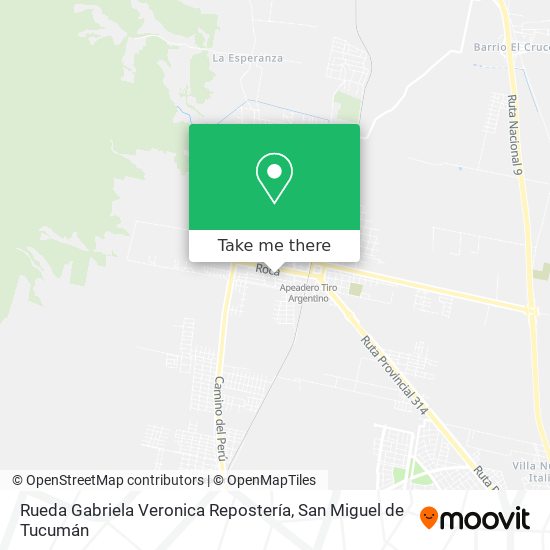 Mapa de Rueda Gabriela Veronica Repostería