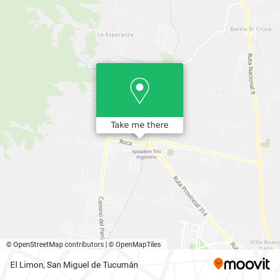 El Limon map