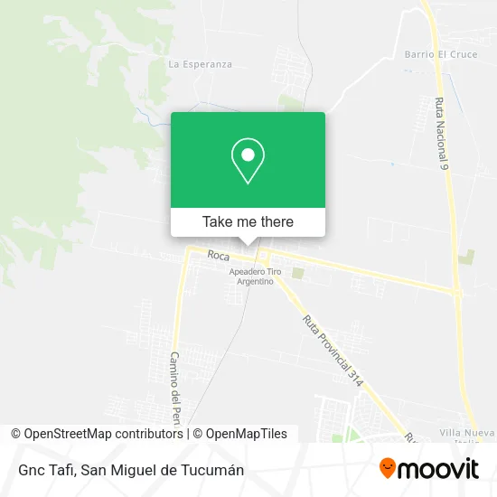 Gnc Tafi map