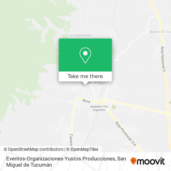 Eventos-Organizaciones-Yustos Producciones map