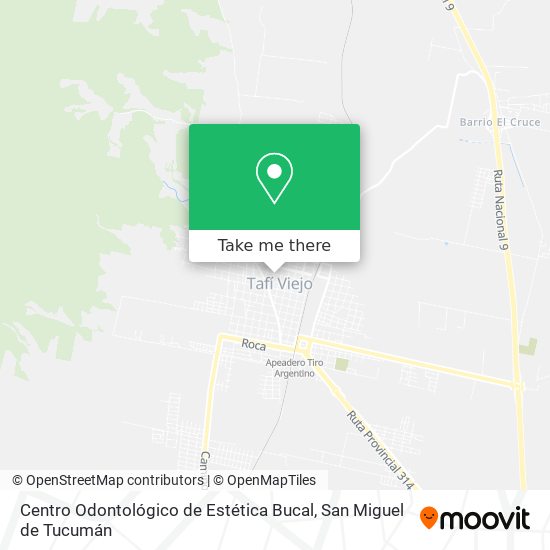 Mapa de Centro Odontológico de Estética Bucal