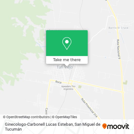 Ginecologo-Carbonell Lucas Esteban map