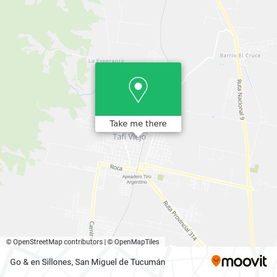 Go & en Sillones map
