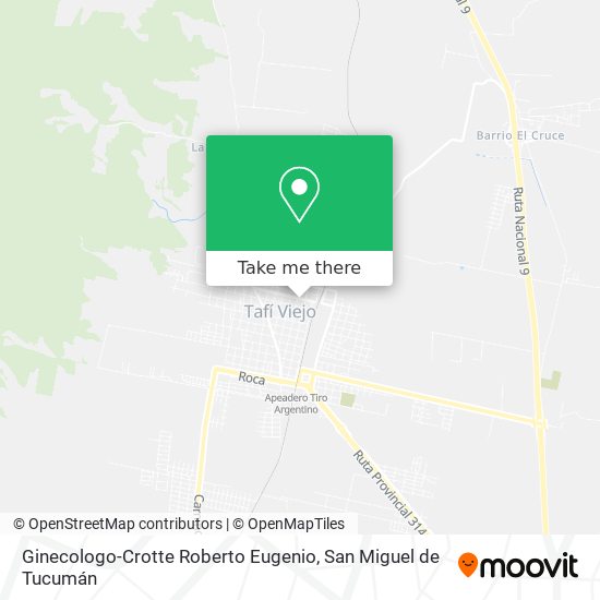 Mapa de Ginecologo-Crotte Roberto Eugenio