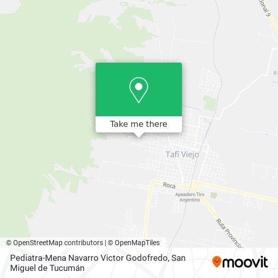 Pediatra-Mena Navarro Victor Godofredo map