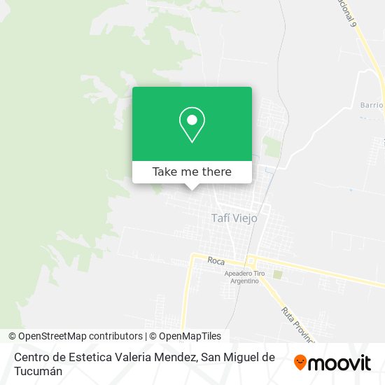 Centro de Estetica Valeria Mendez map