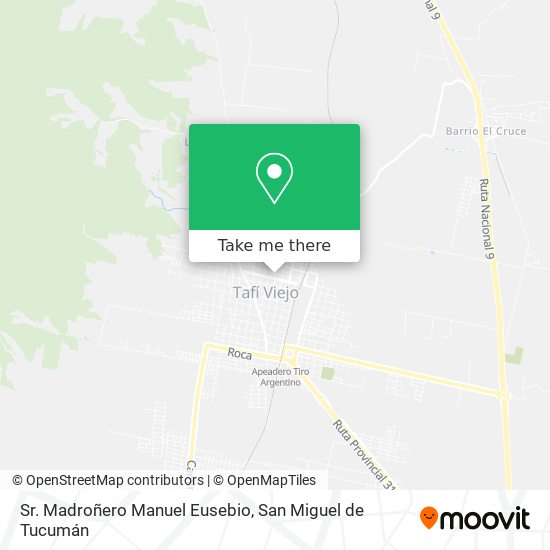 Mapa de Sr. Madroñero Manuel Eusebio