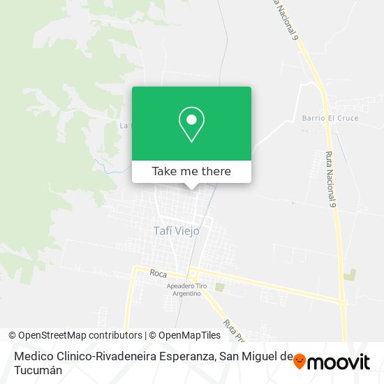 Mapa de Medico Clinico-Rivadeneira Esperanza