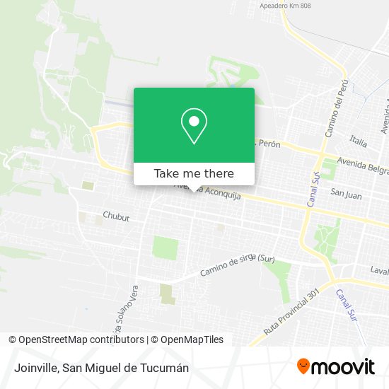 Joinville map