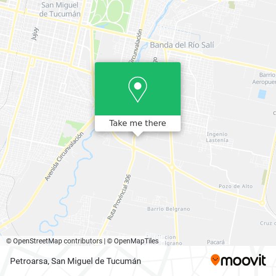 Petroarsa map