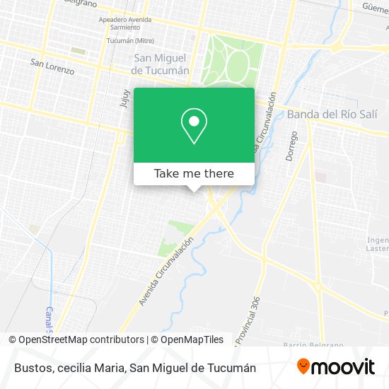 Mapa de Bustos, cecilia Maria