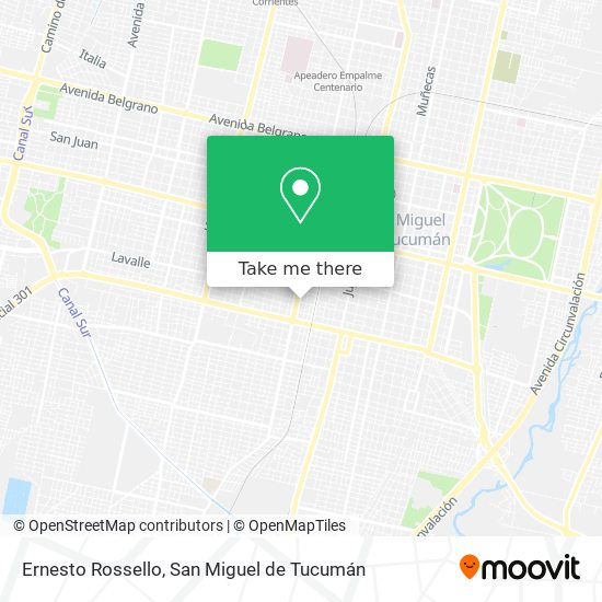 Ernesto Rossello map