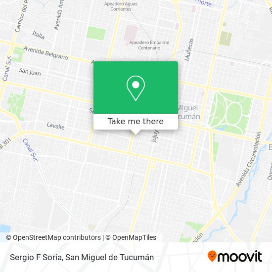 Mapa de Sergio F Soria