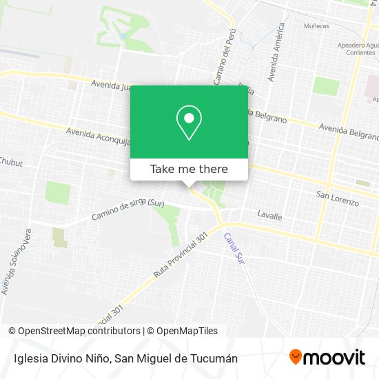 Iglesia Divino Niño map