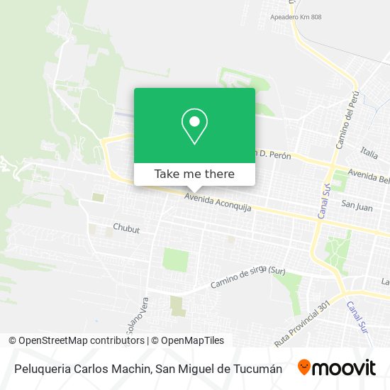 Peluqueria Carlos Machin map