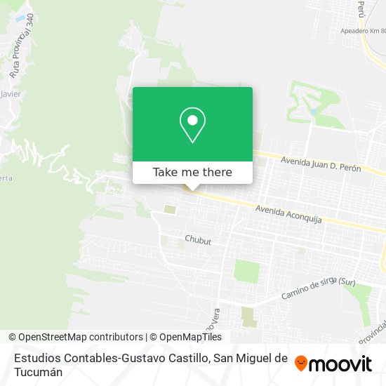 Estudios Contables-Gustavo Castillo map