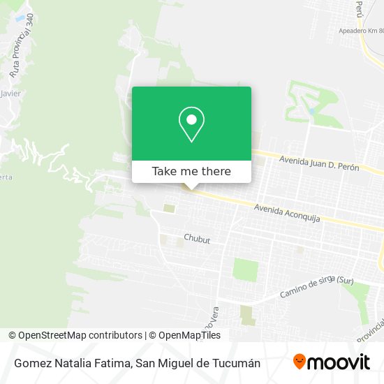 Mapa de Gomez Natalia Fatima