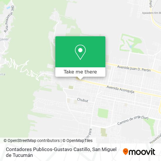 Contadores Publicos-Gustavo Castillo map