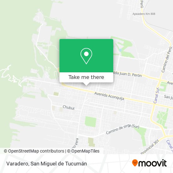 Varadero map