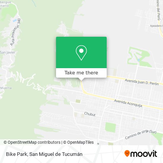 Bike Park map