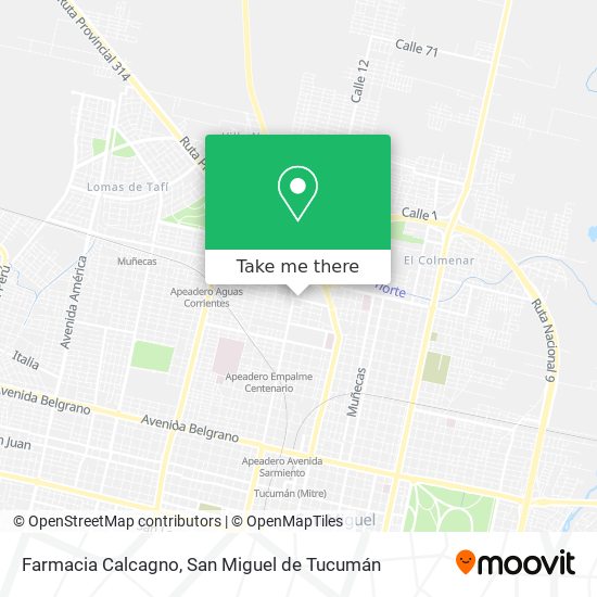Farmacia Calcagno map