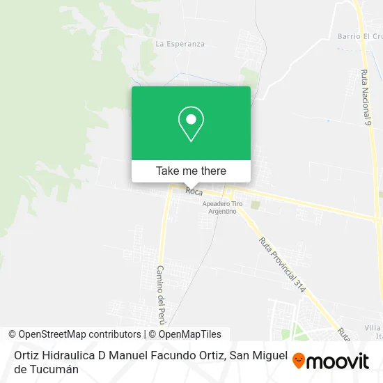 Ortiz Hidraulica D Manuel Facundo Ortiz map